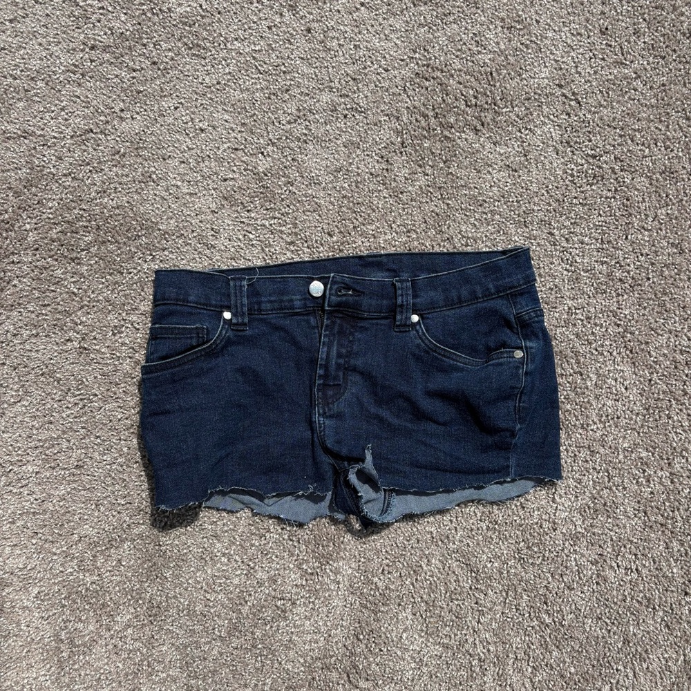 VENUS Dark Blue Jean Shorts